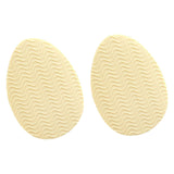 Maxbell 5xNon Slip Shoe Pads Self Adhesive Rubber for High Heels Round Head Apricot