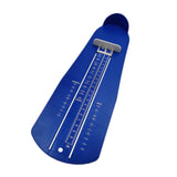 Maxbell 2xFoot Measuring Device Shoe Foot Length Measuring Device Gauge US Size Blue
