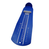 Maxbell 2xFoot Measuring Device Shoe Foot Length Measuring Device Gauge US Size Blue