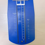 Maxbell 2xFoot Measuring Device Shoe Foot Length Measuring Device Gauge US Size Blue