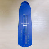Maxbell 2xFoot Measuring Device Shoe Foot Length Measuring Device Gauge US Size Blue