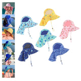 Maxbell Fisherman Caps Anti UV Girls Fishing Soft Hiking Baby Bucket Hat Sun Hats Pink