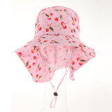 Maxbell Fisherman Caps Anti UV Girls Fishing Soft Hiking Baby Bucket Hat Sun Hats Pink