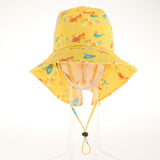 Maxbell Fisherman Caps Anti UV Girls Fishing Soft Hiking Baby Bucket Hat Sun Hats Yellow