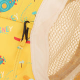 Maxbell Fisherman Caps Anti UV Girls Fishing Soft Hiking Baby Bucket Hat Sun Hats Yellow