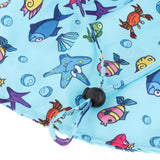 Maxbell Fisherman Caps Anti UV Girls Fishing Soft Hiking Baby Bucket Hat Sun Hats Fish Blue