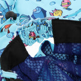 Maxbell Fisherman Caps Anti UV Girls Fishing Soft Hiking Baby Bucket Hat Sun Hats Fish Blue