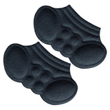 Maxbell Maxbell 2x Heel Grips Liner Protectors Pads for Men and Women Big Shoes Navy Blue