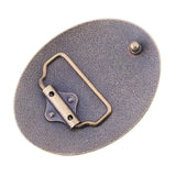Maxbell 5xWestern Cowboy Buckles for 38mm Belt DIY Replacement Bronze