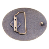 Maxbell 6xWestern Cowboy Buckles for 38mm Belt DIY Replacement Bronze