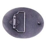 Maxbell 6xWestern Cowboy Buckles for 38mm Belt DIY Replacement Silver