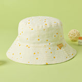 Maxbell Cute Bucket Hat Summer Hat Cotton Sun Protection for Outdoor Kids Toddler S