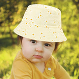 Maxbell Cute Bucket Hat Summer Hat Cotton Sun Protection for Outdoor Kids Toddler S