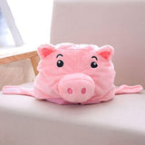Maxbell 2xFunny Plush Pig Hat Cosplay Birthday Gift Women Girls Costume Holiday Party