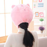 Maxbell 2xFunny Plush Pig Hat Cosplay Birthday Gift Women Girls Costume Holiday Party