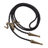 Maxbell 3xGoat Western Bolo Tie Cowboy Necktie Costume Men Women Bronze