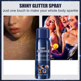 Maxbell 5xHair Body Glitter Spray Non Greasy Long Lasting for Party Clothes Halloween