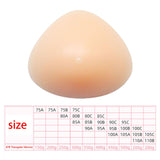 Maxbell 2xTriangle Silicone Chest Form Crossdresser Mastectomy Transgender Cosplay