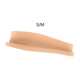 Maxbell 2xRealistic Silicone Beautiful Leg Wearable Leg Enhance Shaper for Thin Legs S 150g