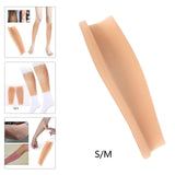 Maxbell 3xRealistic Silicone Beautiful Leg Wearable Leg Enhance Shaper for Thin Legs S 150g