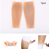 Maxbell 3xRealistic Silicone Beautiful Leg Wearable Leg Enhance Shaper for Thin Legs S 150g