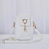 Mini Crossbody Phone Bag Ladies Handbag Shoulder Bag Wallet Coin Purse White