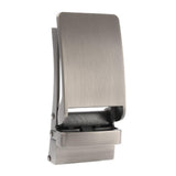 Maxbell 2xRectangle Automatic Buckle for 30-31mm Belt Men Pants Belt Buckles Belt Head Matte Silver