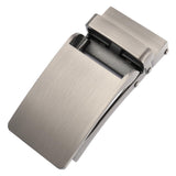 Maxbell 5xRectangle Automatic Buckle for 30-31mm Belt Men Pants Belt Buckles Belt Head Matte Silver