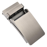 Maxbell 5xRectangle Automatic Buckle for 30-31mm Belt Men Pants Belt Buckles Belt Head Matte Silver