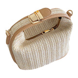 Maxbell 4xWoven Handbag Adjustable Tote fashion Boho for Summer Beach Ladies
