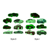 Maxbell 7x Luminous Shoes Charms Party Clothing Jewelry Decor Girls Women Style D