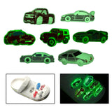 Maxbell 7x Luminous Shoes Charms Party Clothing Jewelry Decor Girls Women Style D