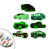 Maxbell 7x Luminous Shoes Charms Party Clothing Jewelry Decor Girls Women Style I