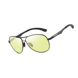 Maxbell 2xPhotochromic Sunglasses Lightweight Driving Sun Glasses Polarized Sunglasses Yellow Lens