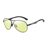 Maxbell 4xPhotochromic Sunglasses Lightweight Driving Sun Glasses Polarized Sunglasses Yellow Lens