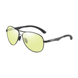 Maxbell 4xPhotochromic Sunglasses Lightweight Driving Sun Glasses Polarized Sunglasses Yellow Lens