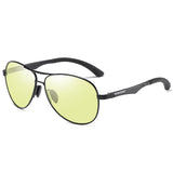 Maxbell 5xPhotochromic Sunglasses Lightweight Driving Sun Glasses Polarized Sunglasses Yellow Lens