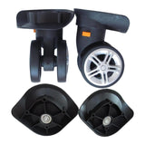Maxbell 4xLuggage Suitcase Replacement Wheels for Trolley Case Travel Suitcase Carrier