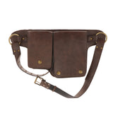 Maxbell 3xMedieval Waist Belt Pouch Fannypack Purse Portable for Roleplaying Knight