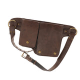 Maxbell 3xMedieval Waist Belt Pouch Fannypack Purse Portable for Roleplaying Knight
