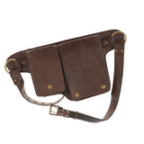 Maxbell 2xMedieval Waist Belt Pouch Fannypack Purse Portable for Roleplaying Knight