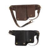 Maxbell 4xMedieval Waist Belt Pouch Fannypack Purse Portable for Roleplaying Knight