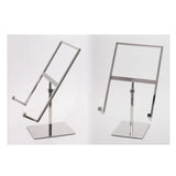 Maxbell 2xShirt Display Stand Bracket Showcase Adjustable Height for Clothing Store