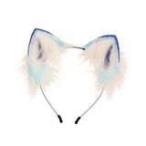 Maxbell Funny Animal Ears Headband Cosplay Photo Props Headwear Party for Halloween Light Blue