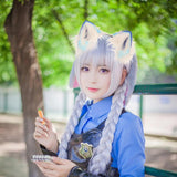 Maxbell Funny Animal Ears Headband Cosplay Photo Props Headwear Party for Halloween Light Blue