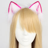 Maxbell Funny Animal Ears Headband Cosplay Photo Props Headwear Party for Halloween Pink