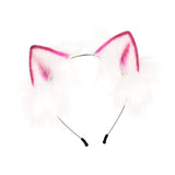 Maxbell Funny Animal Ears Headband Cosplay Photo Props Headwear Party for Halloween Pink
