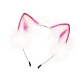 Maxbell Funny Animal Ears Headband Cosplay Photo Props Headwear Party for Halloween Pink