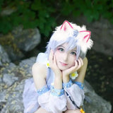 Maxbell Funny Animal Ears Headband Cosplay Photo Props Headwear Party for Halloween Pink