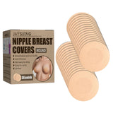Maxbell 6x30x Breast Covers Adhesive Invisible for Bathing suits Shirts Women Men